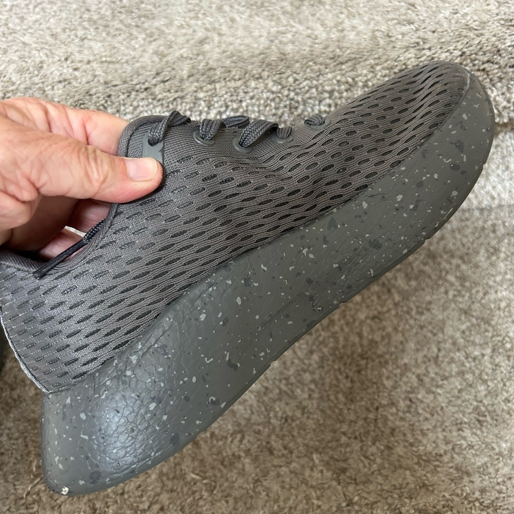 NOBULL Grey Surface Runner Rip Stop Sneakers. Men’s 8/womens 9.5. EUC. Running - Picture 10 of 16